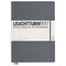 Leuchtturm1917 Blank Hardcover Notebook - Anthracite, Slim, 8-3/4" x 12-1/2"
